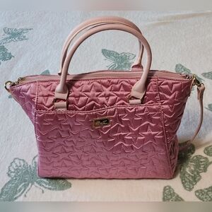 Betsey Johnson Quilted Stars Satchel